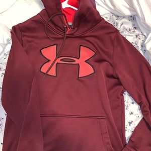 red under armor sweatshirt